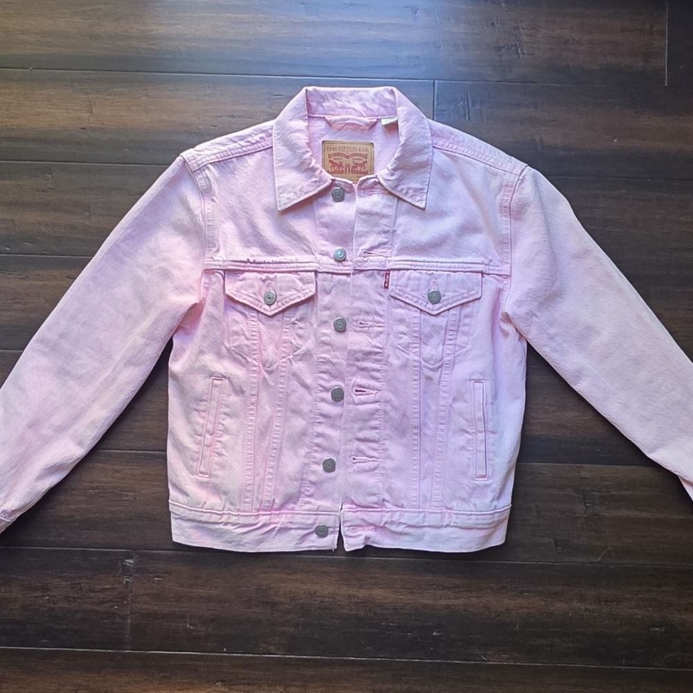 Levi's Light Pink Original Trucker Jean Jacket